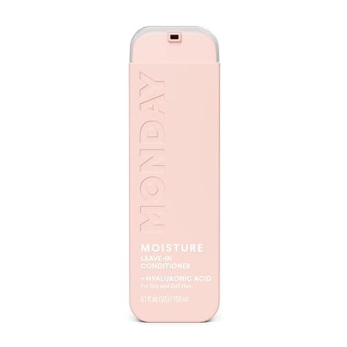 MONDAY HAIRCARE MOISTURE Leave in Conditioner with Hyaluronic Acid, Jojoba & Almond Oil, Shea Butter& Wheat Protein for Dry & Dull Hair 150mL - Image 1