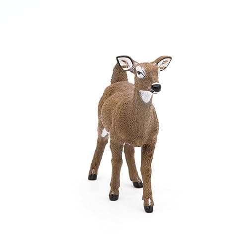 Papo -hand-painted - figurine -Wild animal kingdom - White-Tailed Doe -50218 -Collectible - For Children - Suitable for Boys and Girls- From 3 years old thumbnail 3
