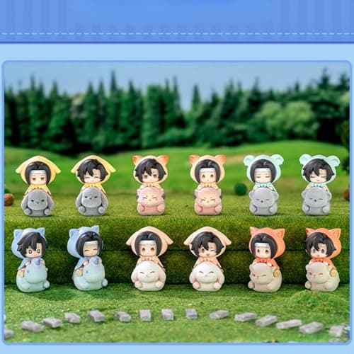 Bahomu Anime Blind Box, Random One Cute Pet Riding Adventures Series Mystery Box Figure for Mo Dao Zu Shi, Collectable PVC Figure for Birthday Gifts thumbnail 2