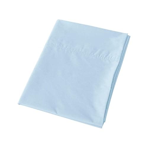 WhatsBedding Body Pillow Cover Cotton Fabric, Long Pillowcase Breathable & Skin-Friendly, Envelope Closure - Light Blue (20x54 inch) thumbnail 8