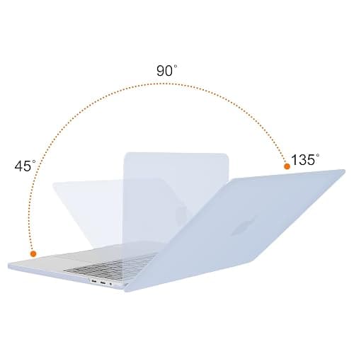 MOSISO Compatible with MacBook Pro 13 inch Case M2 2025, 2024, 2023-2016 A2338 M1 A2251 A2289 A2159 A1989 A1708 A1706, Plastic Hard Case&Keyboard Skin&Webcam Cover for MacBook Pro 13.3, Pastel Blue thumbnail 4