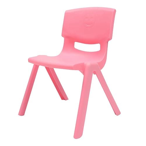 LOYALHEARTDY 6Pcs Stackable School Chairs, Plastic School Stack Chair Colorful Kids Plastic Chair for Toddlers Classroom Furniture School (Colorful 2, 20.87" H) thumbnail 9