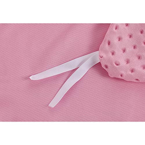 RelaxBlanket 60''x80'' Duvet Cover for Weighted Blanket | Premium Super Soft Minky Dot | Pink thumbnail 6