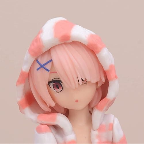 Anime Figure Rem/Ram Ramu Figure PVC Action Girl Figurine Model Statue Ornaments Decoration thumbnail 5