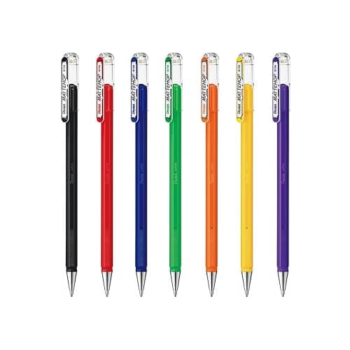 Pentel Matte Hop Original + Sweet Color Ballpoint Pen, 14 Colors K110-V14ST thumbnail 4