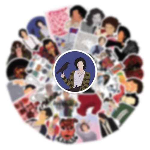 61Pcs Conan Gray Stickers Pack, Cute Cartoon Vinyl Waterproof Sticker Decals for Water Bottle, Laptop, Phone, Scrapbooking, Journaling Gifts for Kids Teens Adults for Party Supply Decor thumbnail 8
