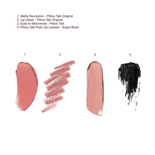 Charlotte Tilbury Pillow Talk Icons On the Go Kit - 4-Piece Makeup Set with Cream Eyeshadow, Mini Matte Lipstick, Lip Liner & Liquid Highlighter Blush in Iconic Nude-Pink Tones thumbnail 11