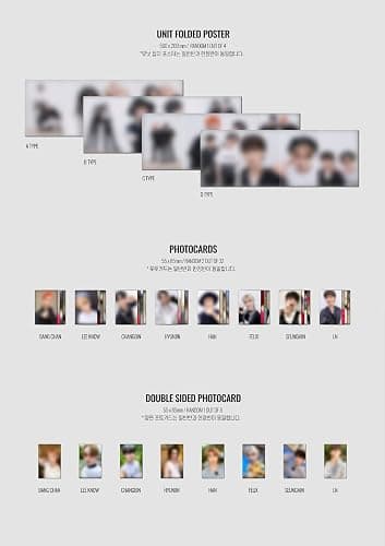 JYP Ent. STRAY KIDS - NOEASY [Normal ver.] (Vol.2) Album+Extra Photocards Set (A ver.) (JYPK1271) thumbnail 6