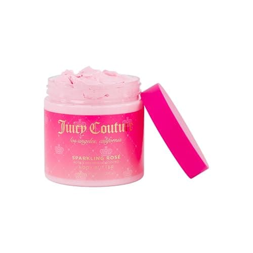 Juicy Couture Body Set – includes Sparkling Rose Shea Sugar Scrub, Body Butter, & Body Wash thumbnail 6