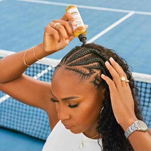Carol's Daughter Goddess Strength 7 Oil Blend Scalp and Hair Oil for Waves, Coils and Curls, Hair Treatment with Castor Oil, 4.2 Fl Oz thumbnail 4