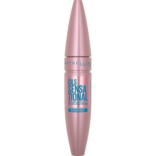Maybelline New York - Mascara Volume Waterproof - Cils Sensational - Noir - 9,4 ml - Image 1