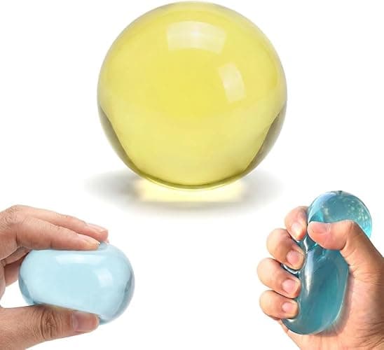 Coconut Oil Squishy - 2026 New Coconut Oil Stress Ball, Slow Rising Squishy, 100% Odorless, Non-Sticky, Easy to Clean, Improving Focus, Or Easing Tension During Study, Work, Or Relaxation (Pink) thumbnail 10