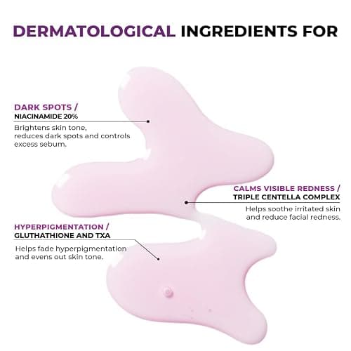 JUMISO Niacinamide 20 Serum - Korean Face Serum with Glutathione, TXA Tranexamic Acid and Centella Complex - Reduces Pigmentation, Uneven Skin Tone, Pore Care for Sensitive Skin, 1.35 fl.oz. thumbnail 4