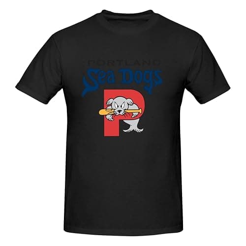 Orldit Portland Sea Dogs Men's 170g Combed Cotton Short Sleeve T-Shirt thumbnail 8