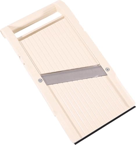 Benriner Mandoline Jumbo Slicer, Japanese Stainless Steel Blade, Beige - Image 1