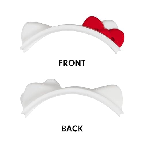 Sonix x Sanrio Hello Kitty Headband Cover for AirPods Max | Silicone Cute Cat Ears Protective Accessory for Headphones Headband | Compatible with Apple AirPods Max | Hello Kitty White thumbnail 2