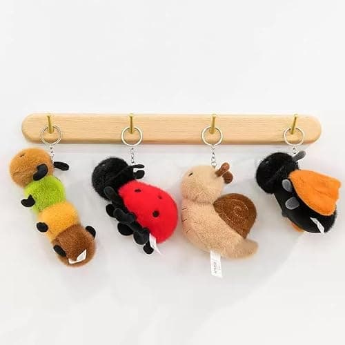 Pgsnhxj 4.5 inches Snail Plush Toy Insect Stuffed Animal Plush Toy Party Christmas Birthday Valentine's Day Gifts for Kids Girlfrends (Snail) thumbnail 5
