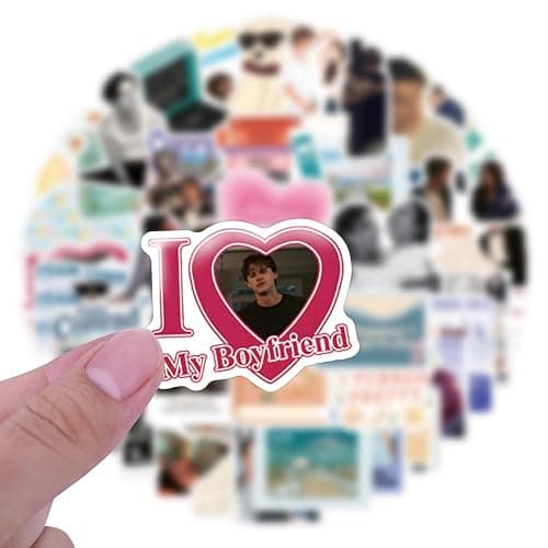 110 Pcs The Summer I Turned Pretty Classic TV Fashion Aesthetic Waterproof Vinyl Stickers for Adults for Birthday Party Supplies Decoration Favors for Water Bottles Laptop Suitcase thumbnail 3