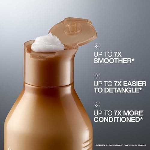 REDKEN Conditioner, For Dry Hair, Argan Oil, Intense Softness and Shine, All Soft thumbnail 2