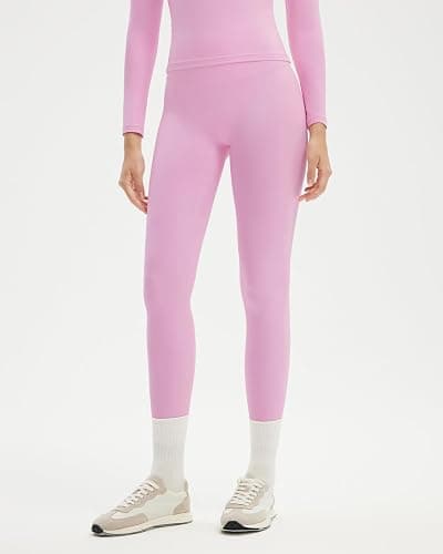 SUUKSESS Women 2 Piece Workout Set Tummy Control Legging Long Sleeve Workout Top thumbnail 3