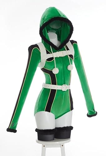 Micotaku Officially Licensed My Hero Academia Women's Tsuyu Asui Loungewear Set Cosplay Homewear thumbnail 2