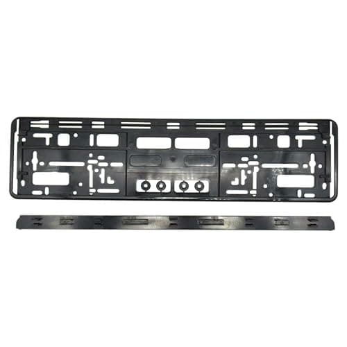 Great Universal Euro License Plate Tag Holder Mount Adapter Bumper Frame Bracket thumbnail 4