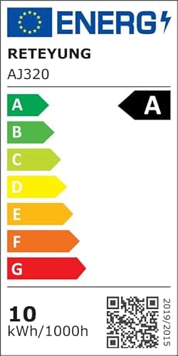 RETEYUNG Mondlampe mit Tageslichtwecker, 2 Wecker, Mondlicht RGB 8 Colors, 10 Natürlicher Klang, Nachttischlampe 3 Stufige Nachtlicht Wake up Light für Schlafzimmer Wohnzimmer (Weiß) thumbnail 10