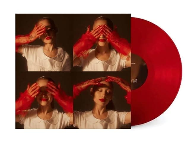 Ariana Grande – Eternal Sunshine Ruby Red Alternate Cover - Image 1
