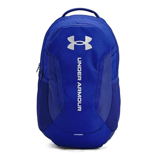 Under Armour Unisex Hustle 6.0 Backpack, 401 BLUE, OSFM - Image 1