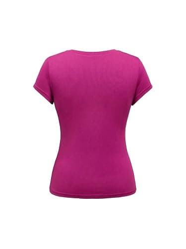 SOLY HUX Women's Graphic Tees V Neck Short Sleeve Summer T Shirt thumbnail 2