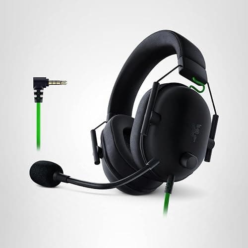 Razer BlackShark V2 X Gaming Headset: 7.1 Surround Sound - 50mm Drivers - Memory Foam Cushion - For PC, PS4, PS5, Switch - 3.5mm Audio Jack - Black thumbnail 12