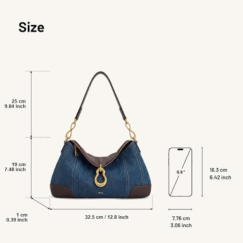 JW PEI Women's Jayla Metal Pendant Embellished Shoulder Bag thumbnail 6