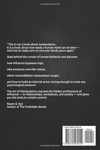 The Forbidden Books The Art of Manipulation: Hidden Mechanisms of Influence That Control the Human Mind thumbnail 2