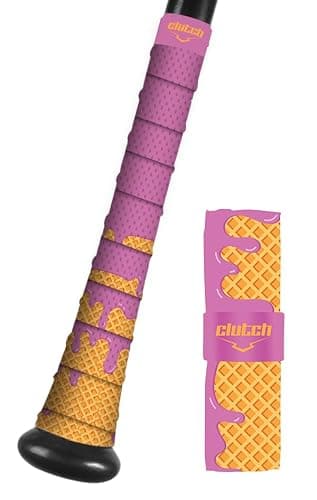 Clutch Sports Apparel All-Weather Bat Grip Tape, 1.1mm Cushioned & Non-Slip for Baseball & Softball, Durable & Multi-Sport Performance for Youth & Adult Players - Image 1