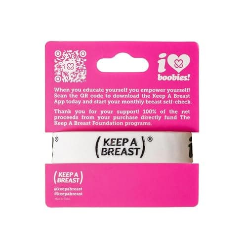 Keep A Breast i love boobies! Deux Classic Bracelet thumbnail 5