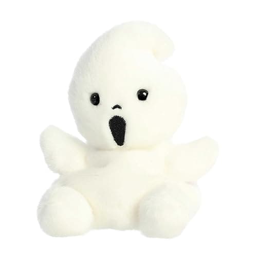 Aurora® Adorable Palm Pals™ Boo Ghost Stuffed Animal - Fun Collectible Plush for Kids and Adult Collectors - Perfect for Decorating Rooms and Birthday Gifts - White 4.5 Inches thumbnail 5