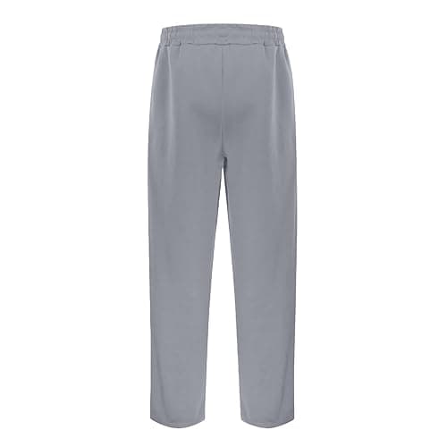 Baggy Sweatpants Men Wide Leg Sweats Pants Loose Cotton Open Bottom Joggers with Pockets Y2k Tall Trousers Streetwear thumbnail 6