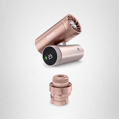 Shark ChillPill: The 2-in-1 Personal Cooling System with Fan, Dry-Touch Mist – Portable, Handheld, Rose Gold (FA023) thumbnail 7