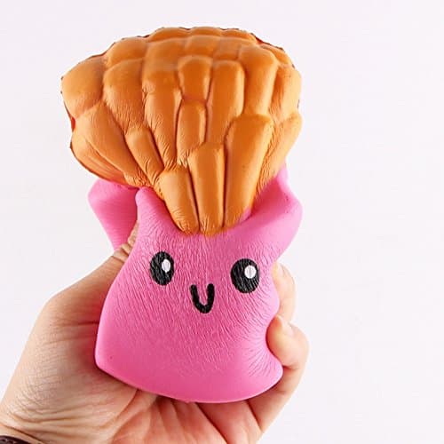 Slow Rising Squishy French Fries Toy, Cute Squeeze Toys for Kids, Easter Gifts for Girls & Boys, Sensory Fidget Squishies, Craft Kits for Ages 6-9, 8 & 10 Year Old Girl Birthday Gifts (Random One) thumbnail 3