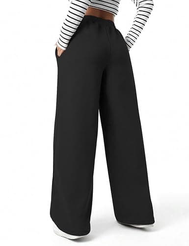 Fleece Wide Leg Sweatpants thumbnail 2