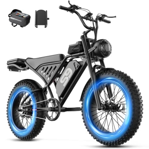 GWEIT Electric Bike for Adults, Electric Dirt Bike with 2500W Peak Motor, 36Mph & 65 Miles Range, Off-Road Ebike with NFC Unlock, 48V 20AH Removable Battery, 20" Fat Tire Commuter E Bike - Image 1