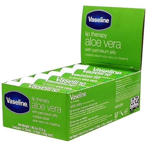 Vaseline Lip w/o Backer Card Aloe - 12 pack box thumbnail 2