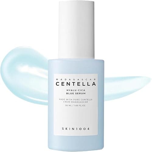 SKIN1004 Hyalu-CICA Blue Serum 3.38 fl.oz(100ml) | 5 Layer Hyaluronic Acid Cica Niacinamide | Hydrating and Refreshing Multi-Care Solutions - Image 1