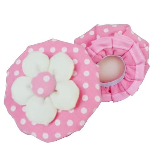SkykS Door Knob Covers - 2 Pcs Soft Round Door Knob Protectors, Handcrafted with Cotton and Sponge, Anti-Slip (Pink) - Image 1