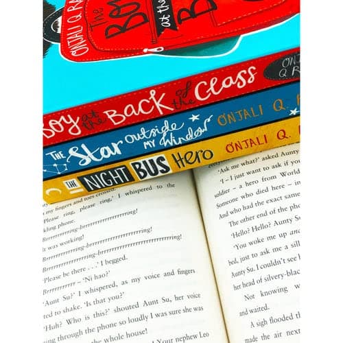 Onjali Rauf Collection 4 Books Set (The Night Bus Hero, The Star Outside my Window, The Boy At the Back of the Class, The Lion Above the Door) (Onjali Rauf Book Collection Set) thumbnail 3