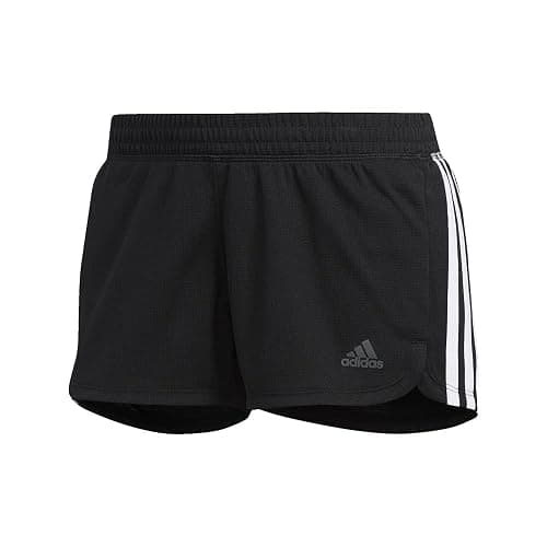 adidas Women's Pacer 3-Stripes Knit Shorts - Image 1