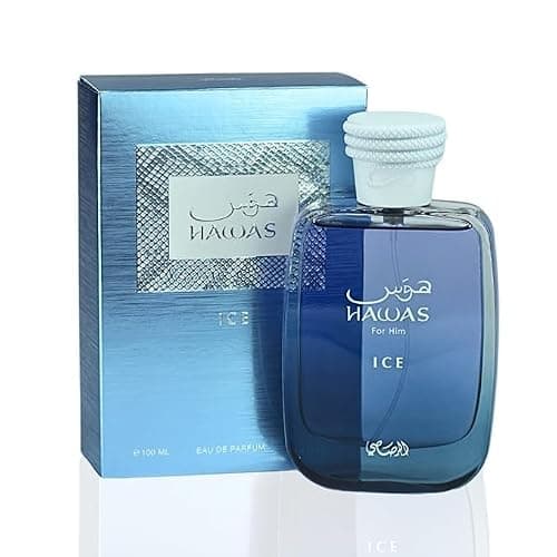 Bincolo Hawas Ice For Him Hawas Cologne For Men EDP Long-Lasting Eau De Parfum Fresh, Masculine Fragrance, 3.4 Oz (100Ml) - Image 1