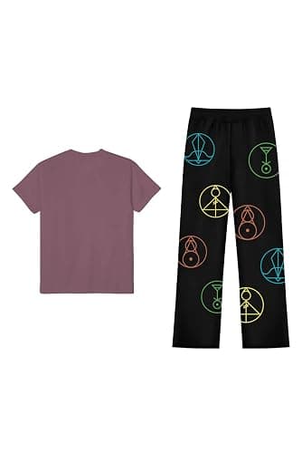 Roocnie Anime Cosplay Mens T-Shirt Pants Cosplay Costume Adult Outfits Halloween Costume thumbnail 6