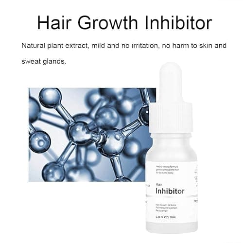 Generic Mild Hair Growth Inhibitor Serum,for Face, Arm, Legs Body Hair, Unscented, 0.34 Fl Oz, Lotion, Natural Plant Extract, Unisex thumbnail 7