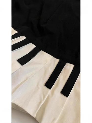 TYATVS Piano Skirt Mini Skirts for Women High Waisted Whimsy Twee Skirt Y2k Harajuku Dark Coquette Aesthetic Grunge thumbnail 3
